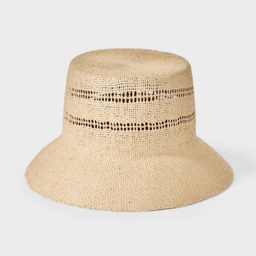 a new day Tan Woven Hat